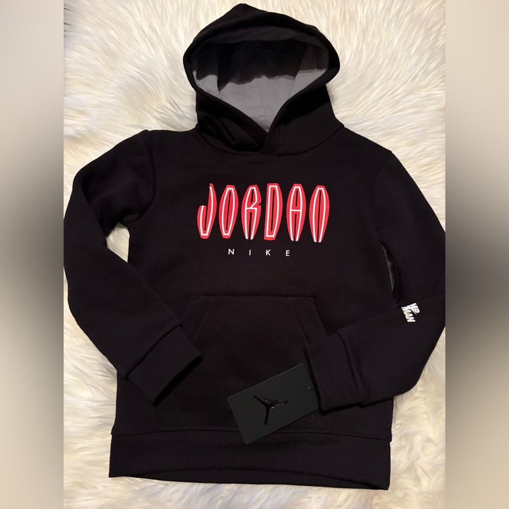 Nike Jordan Kids Black Hoodie